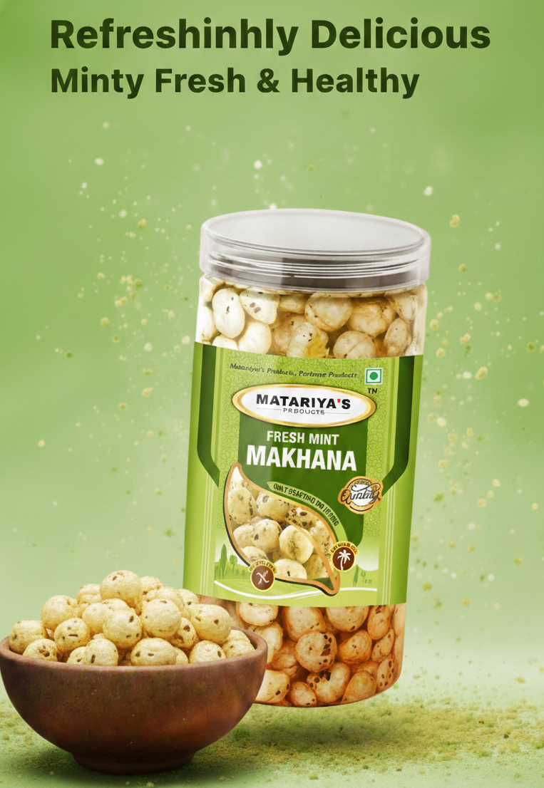 Pudina Makhana